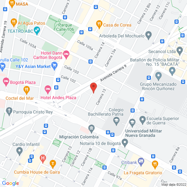 Mapa de L B Meat & Fruits S.A.S.