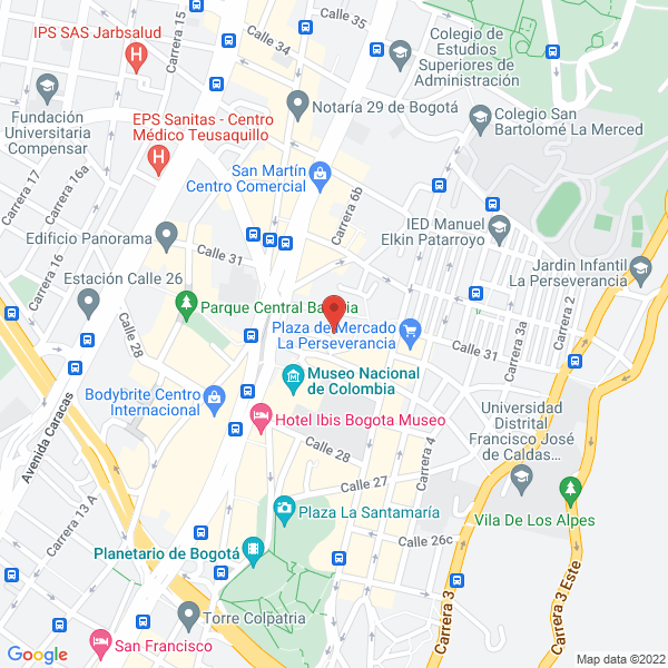 Mapa de L H Investigaciones Y Seguridad Ltda.