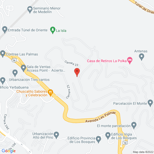 Mapa de L.A Salud