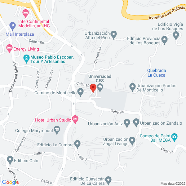 Mapa de La Antioqueñita No.4
