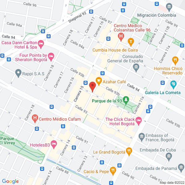 Mapa de La Barraca Restaurante Show