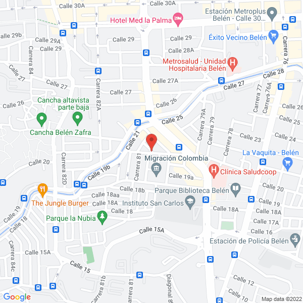Mapa de La Gloria Del Peluquero
