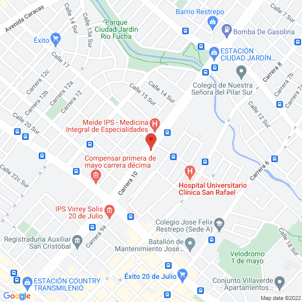 Mapa de Muebles Y Cocinas Industriales Inducam