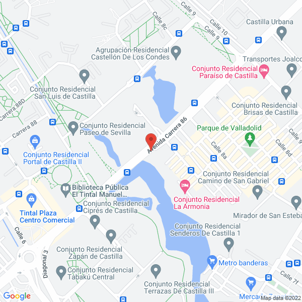 Mapa de Muelles P.L.T. Ltda.