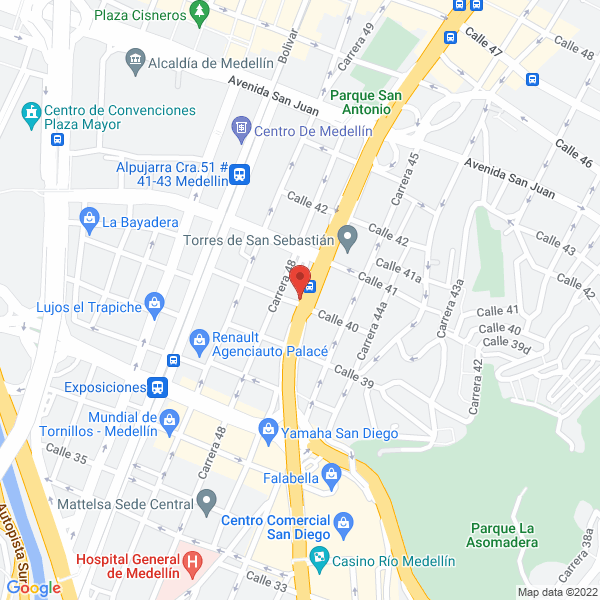 Mapa de Multirines S.A.S.