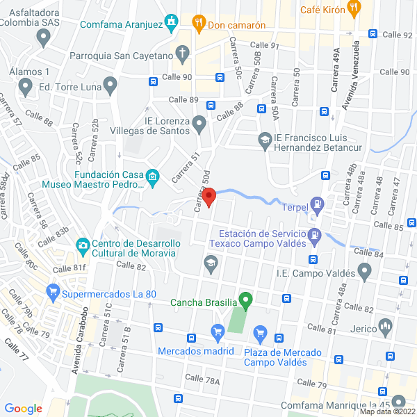 Mapa de Multiservicios Arogas