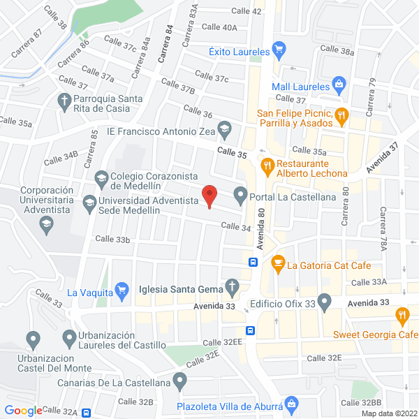 Mapa de Multivisión