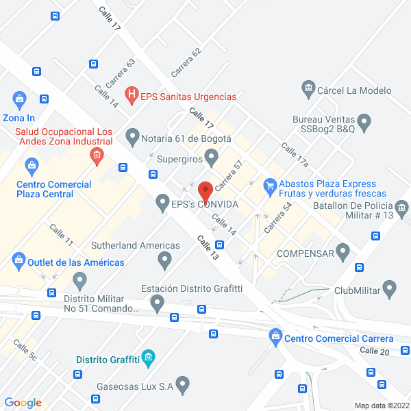 Mapa de Mundo Importaciones Ltda.