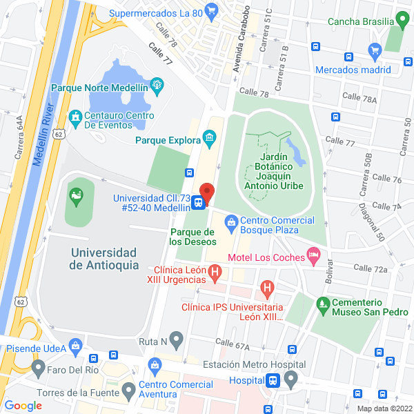 Mapa de Moto Servicios La 72