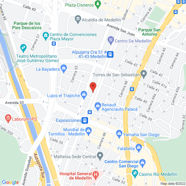 Mapa de Motor Japón S.A.S.