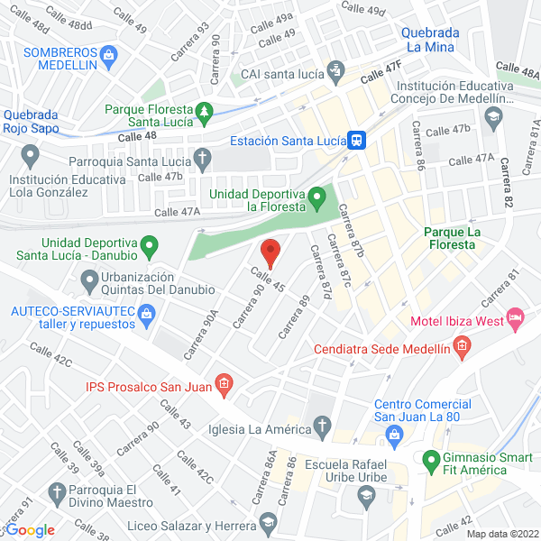 Mapa de Motornán