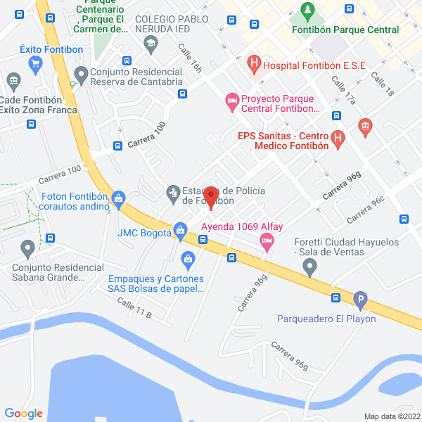 Mapa de Moviautos De Colombia Ltda.