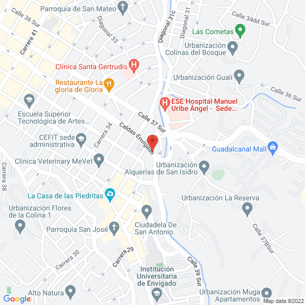 Mapa de Llaves La 38