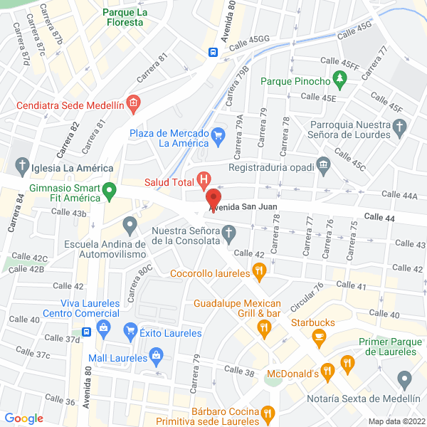 Mapa de Llaves Medellín