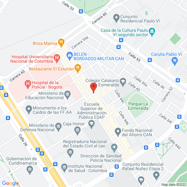 Mapa de Naharanjas Express Inversiones S.A.S.