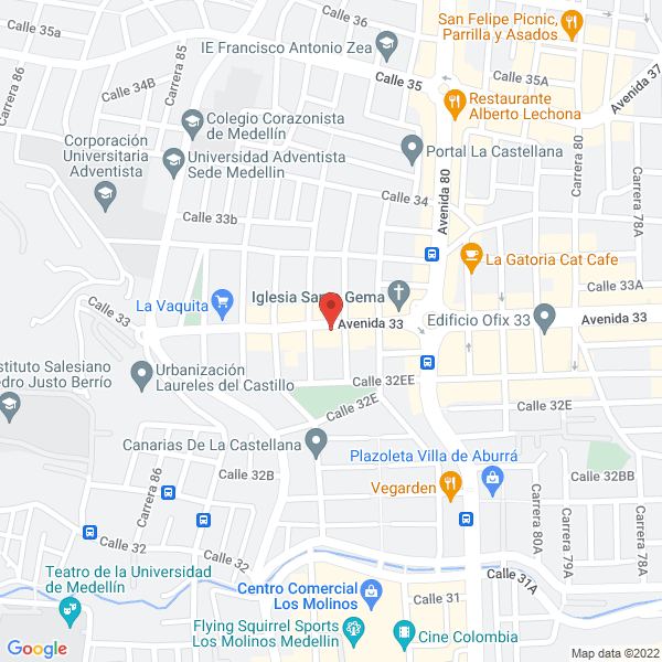 Mapa de Naranjo Betancur Carlos Arturo