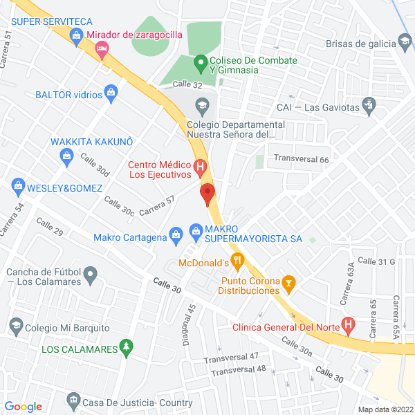 Map of Nasly Variedades
