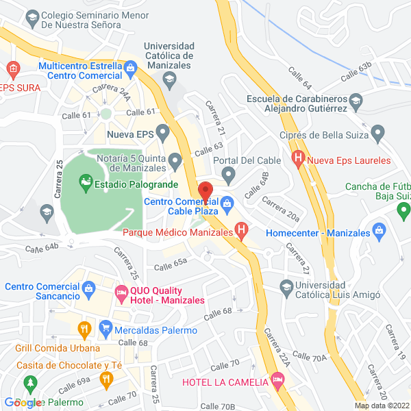 Map of Nauffal Correa Análida