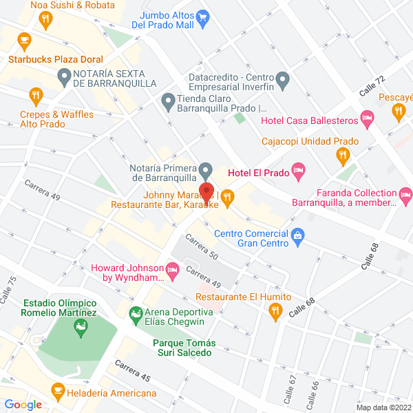 Map of Nick Joyeros Taller