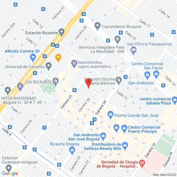 Mapa de Nigar Ltda