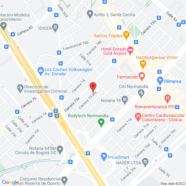 Mapa de Movimco S.A.S