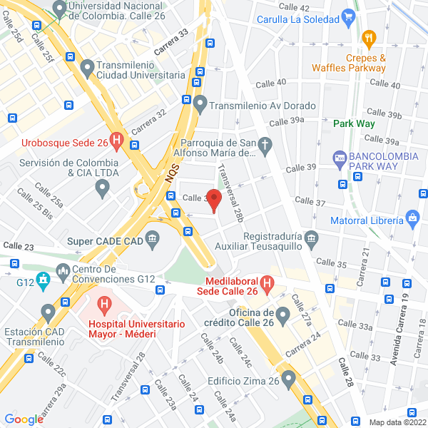 Mapa de Mt Construcciones S.A.S.