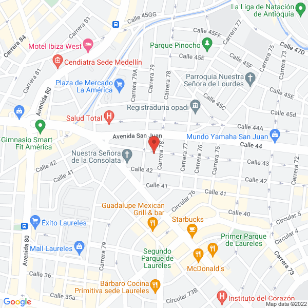 Mapa de Luis'K Publicidad S.A.S.
