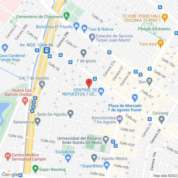 Mapa de Lujos La Estación