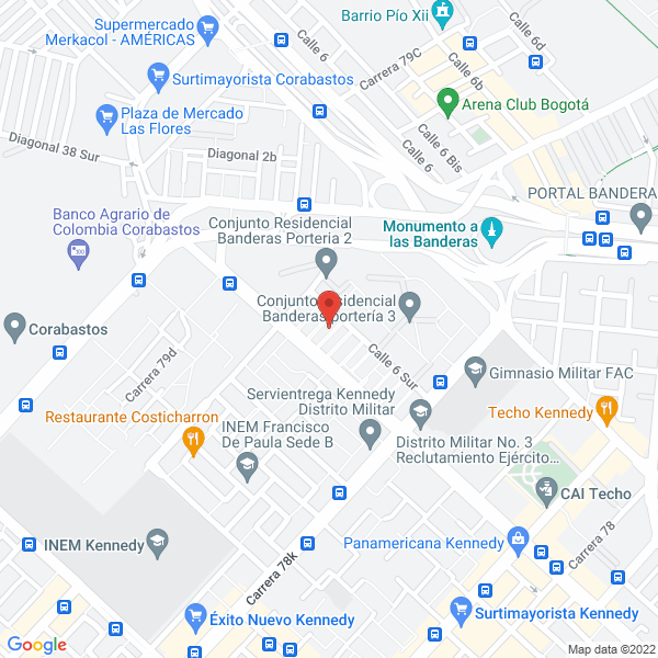 Mapa de Luveltex