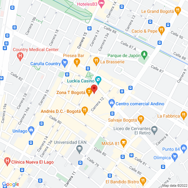 Mapa de Lxf Ltda