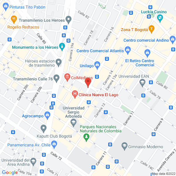 Mapa de M & S System S.A.S.