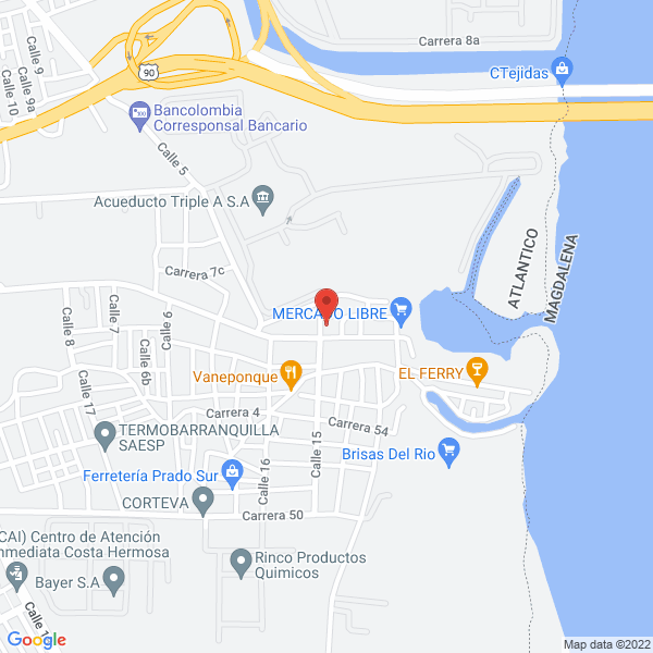 Map of M.F. Ibyfer S.A.S.