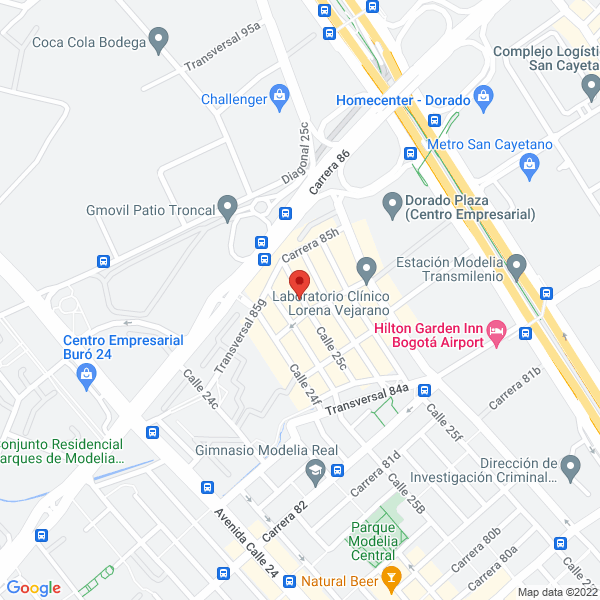 Mapa de Macargo Logústica Colombia Ltda.