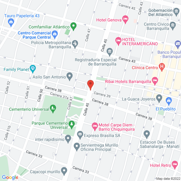 Map of Macoser
