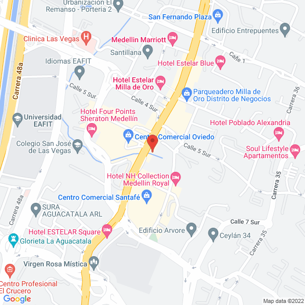 Mapa de Madecentro Colombia S.A.S.