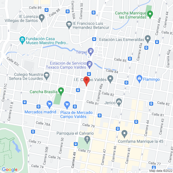 Mapa de Mantenimiento De Acuarios M.P.