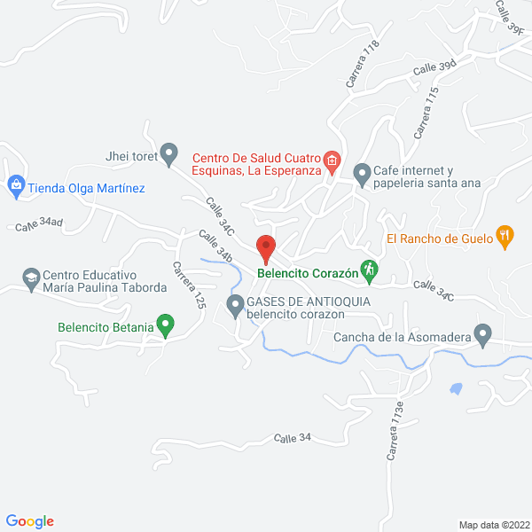 Mapa de Mantenimiento De Jardines Y Siembra