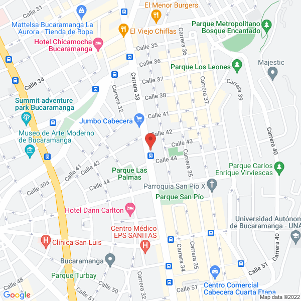 Map of Caycedo De La Torre Manuel Fernando
