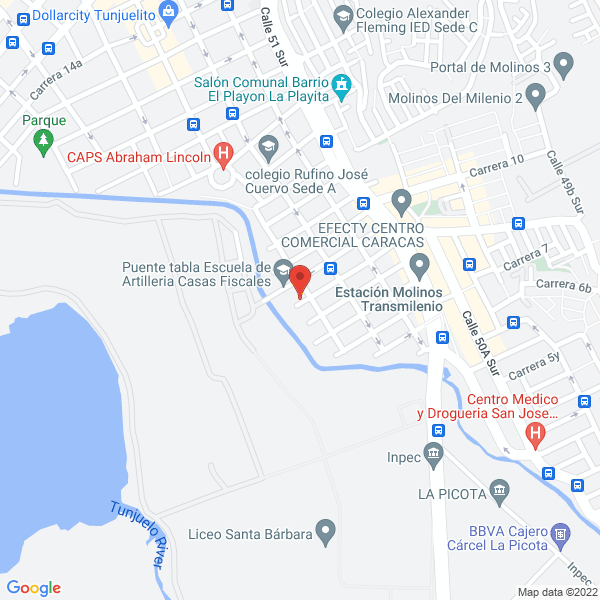 Mapa de Manufaturas Reina Ltda