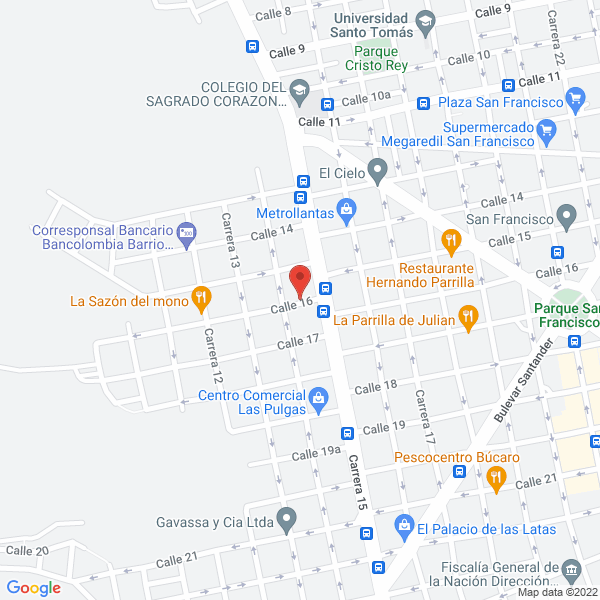 Map of Maquinagro