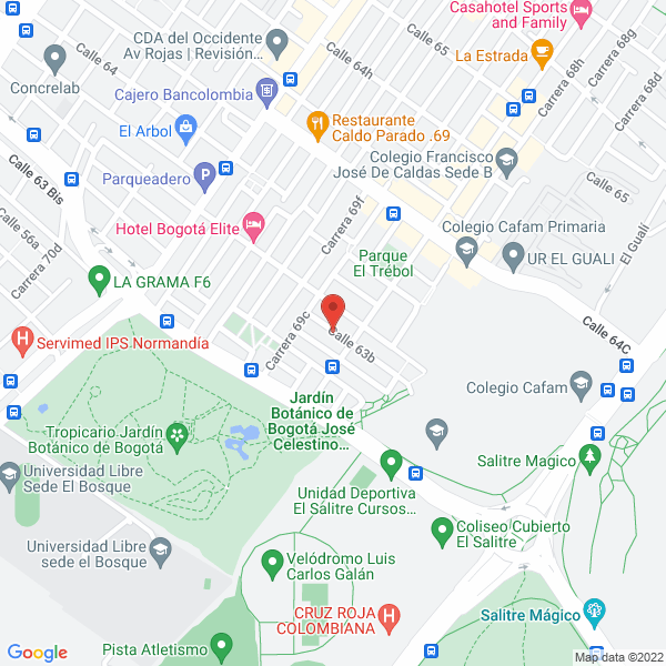 Mapa de Marehs Ocupacional Ltda.