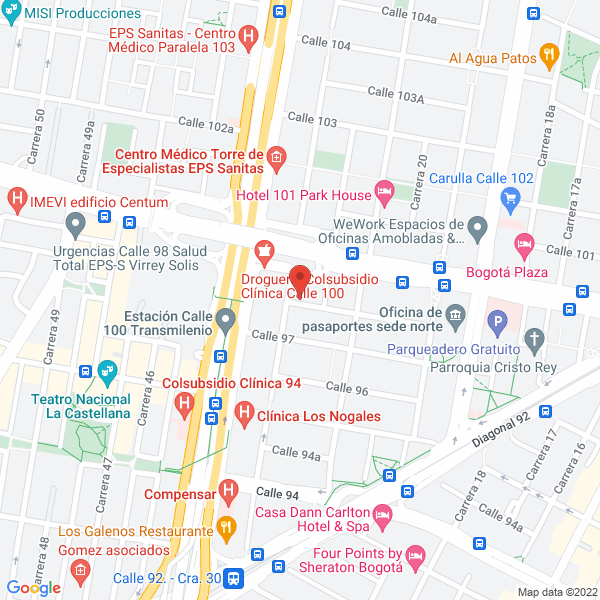 Mapa de Mareigua Ltda.