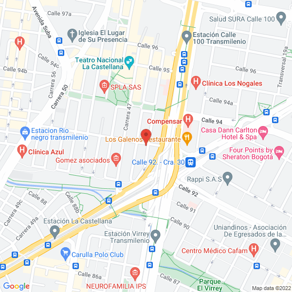 Mapa de Napoli Moda Ltda.