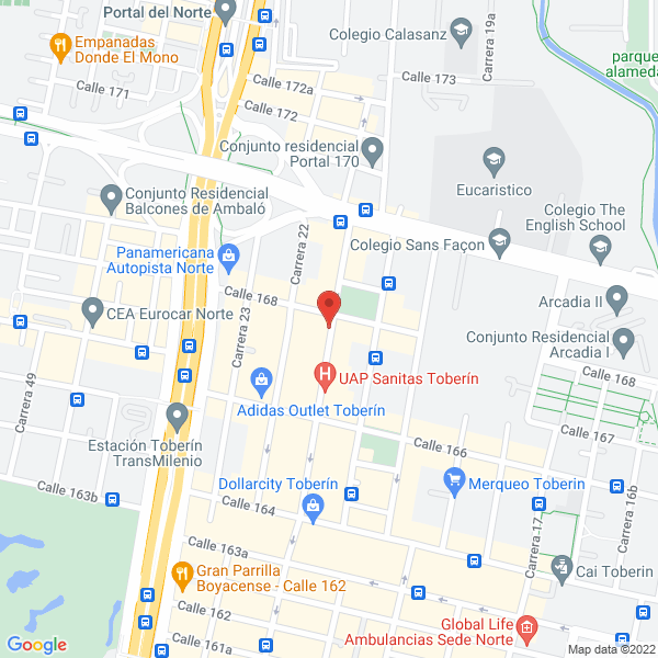 Mapa de Nasser & Asociados S.A.S.