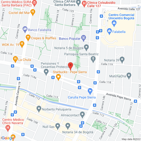 Mapa de La Posada Centro De Recuperación