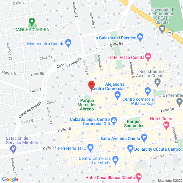 Map of La Promesa