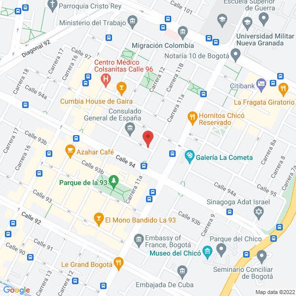 Mapa de La Radiola Estudio S.A.S.