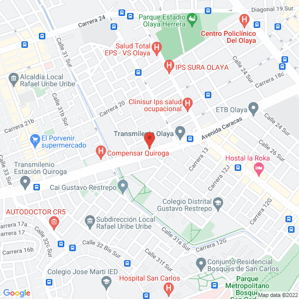 Mapa de La Sabrosa Del Espinal