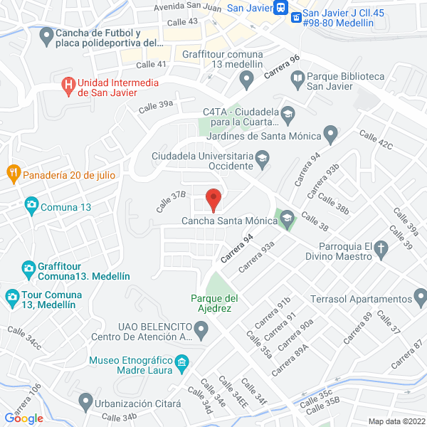 Mapa de La Sibarita