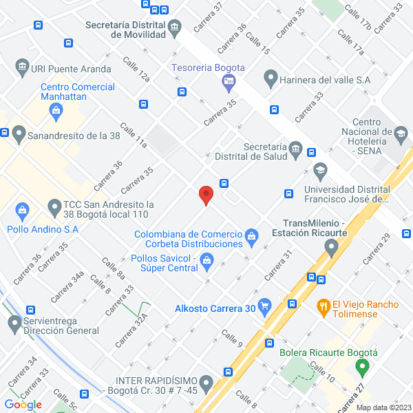 Mapa de La Tagüeria